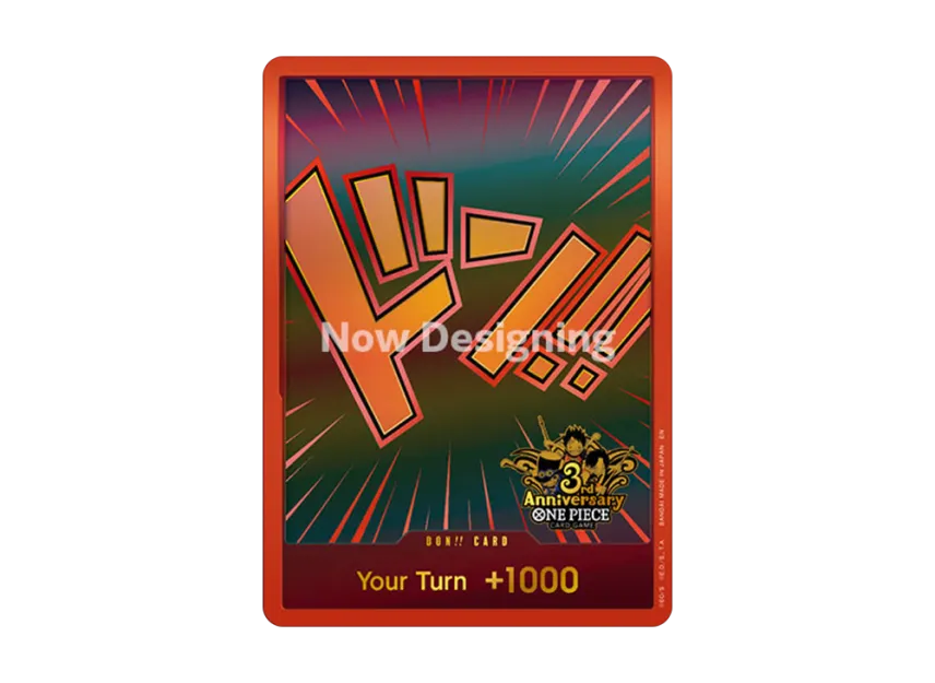 DON!! Card (3rd ANNIVERSARY SET) :Unopened set of 10 Cards [EN](ANNIVERSARY SET "Japanese 3rd ANNIVERSARY SET English Ver.") [EN]