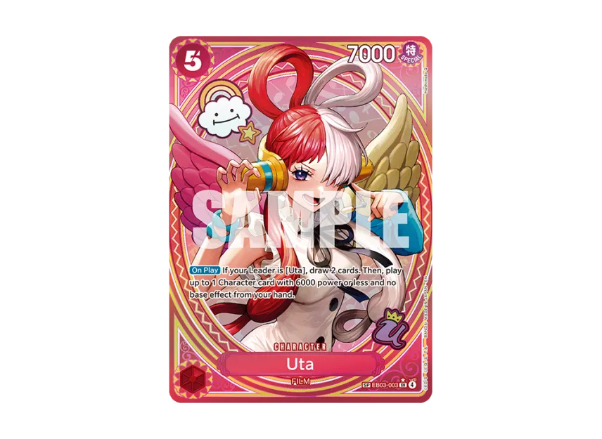 Uta SR [EB03-003] [EN] (Extra Booster "HEROINES EDITION")