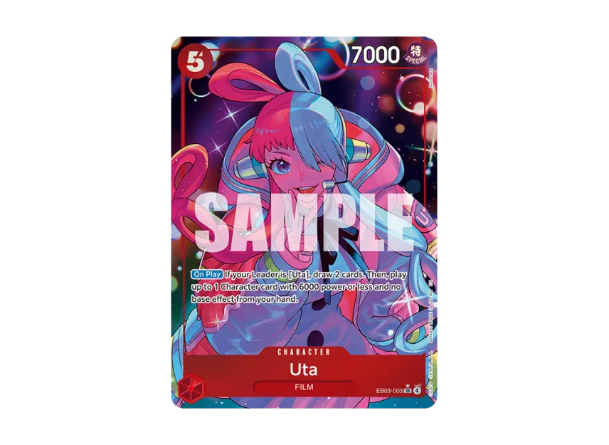 Uta SR-P [EB03-003] [EN] (Extra Booster "HEROINES EDITION")