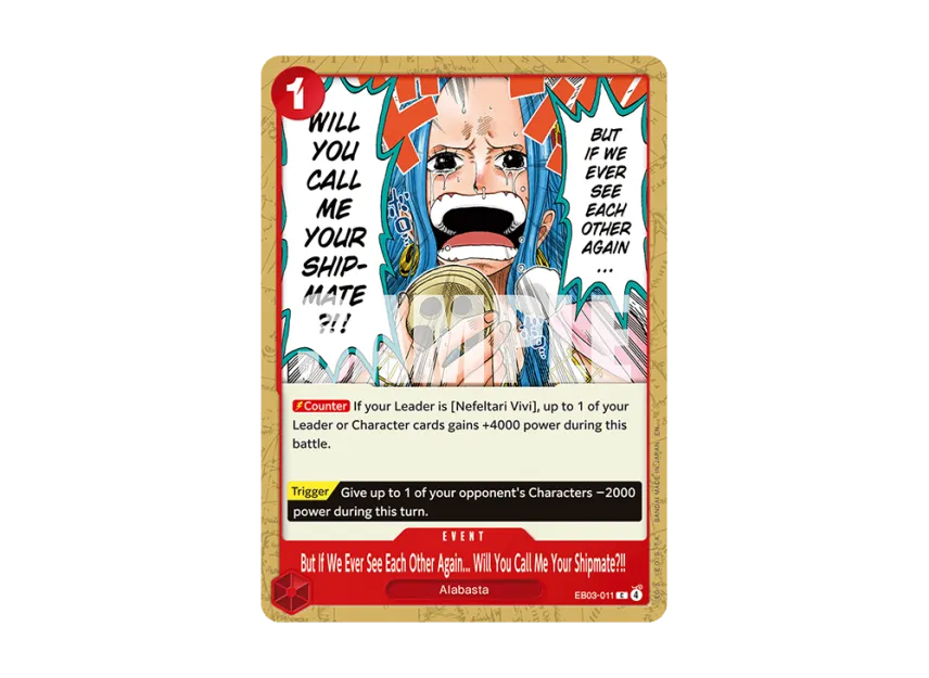 But If We Ever See Each Other Again... Will You Call Me Your Shipmate?!! C [EB03-011] [EN] (Extra Booster "HEROINES EDITION")