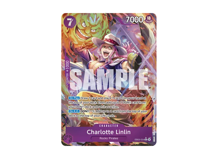 Charlotte Linlin R-P [EB03-034] [EN] (Extra Booster "HEROINES EDITION")