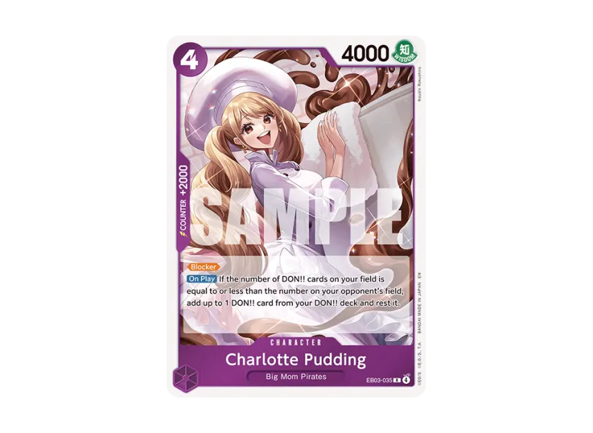 Charlotte Pudding R [EB03-035] [EN] (Extra Booster "HEROINES EDITION")