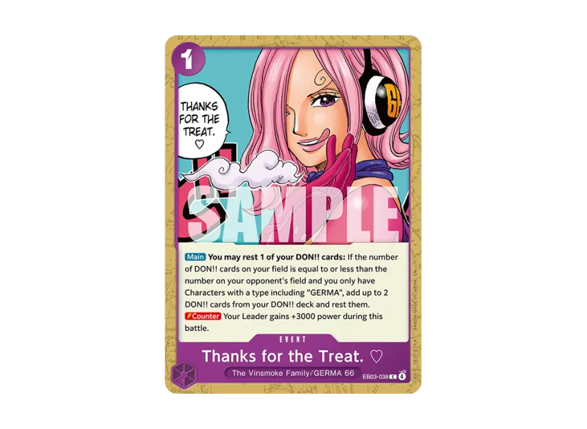 Thanks for the Treat. ♡ C [EB03-038] [EN] (Extra Booster "HEROINES EDITION")