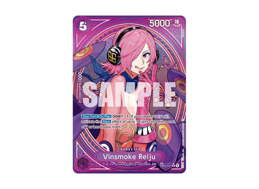 Vinsmoke Reiju SR-SPC [EB03-031] [EN] (Extra Booster "HEROINES EDITION")