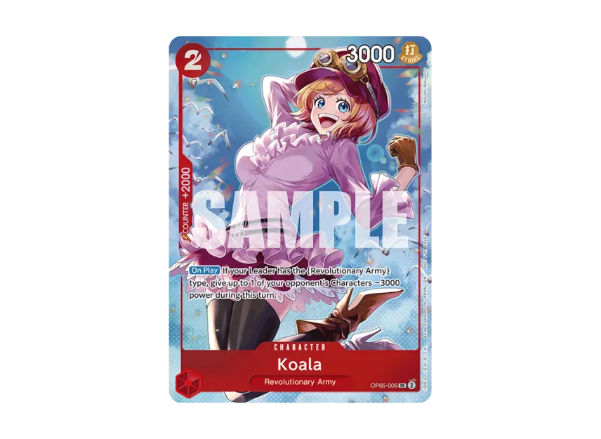 Koala SR [OP05-006] [EN] (Promotional Card "ONE PIECE HEROINES CAMPAIGN Dash Pack")