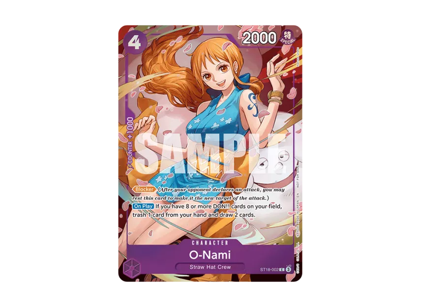 O-Nami C [ST18-002] [EN] (Promotional Card "ONE PIECE HEROINES CAMPAIGN Dash Pack")