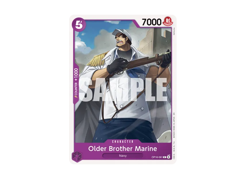 Older Brother Marine C [OP16-061] [EN] (Booster Pack "THE TIME OF BATTLE")