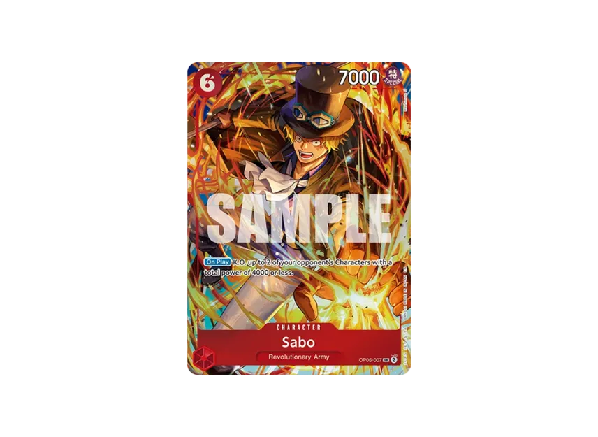 Sabo SR [OP05-007] [EN] ("Illustration Box Vol.5")