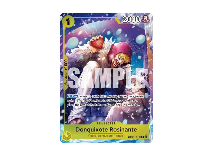 Donquixote Rosinante R-TR [OP12-108] [EN] (Booster Pack "THE AZURE SEA'S SEVEN")