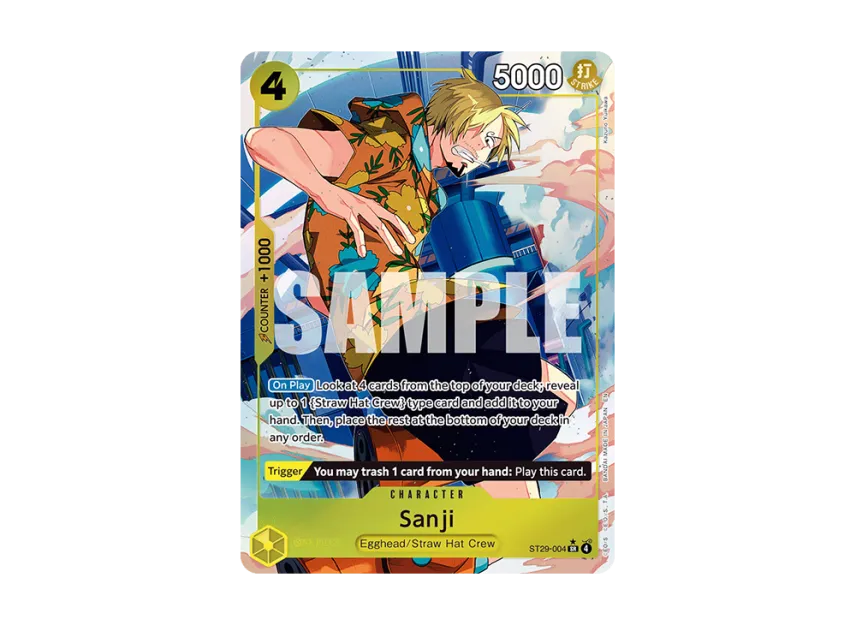 Sanji SR-P [ST29-004] [EN] (Start Deck "Egghead")