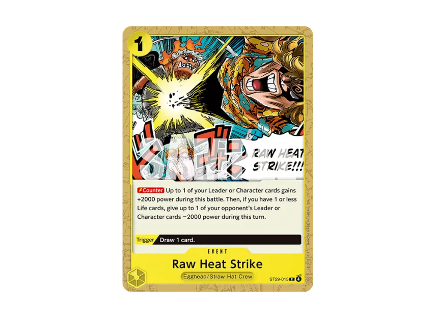 Raw Heat Strike C [ST29-015] [EN] (Start Deck "Egghead")