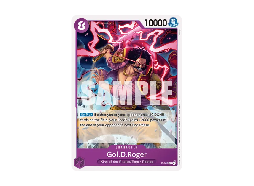 Gol.D.Roger P [P-107] [EN] (Promotional Card "Promotion Card Set 2025 Vol.2")