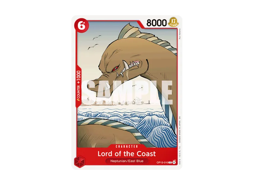 Lord of the Coast C [OP13-010] [EN] (Booster Pack "CARRYING ON HIS WILL")