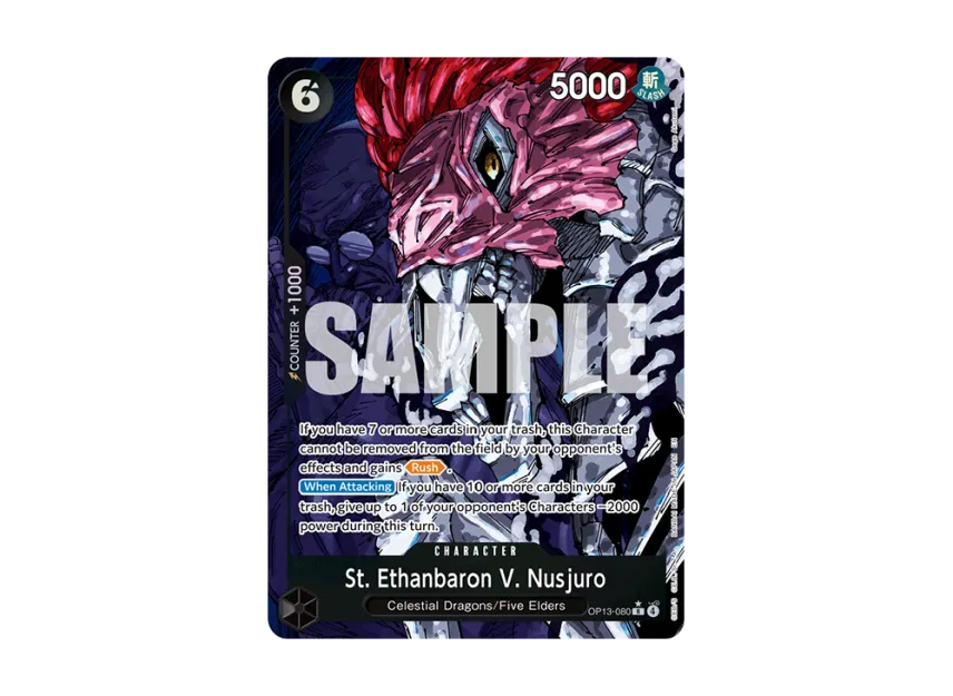 St. Ethanbaron V. Nusjuro R-P [OP13-080] [EN] (Booster Pack "CARRYING ON HIS WILL")