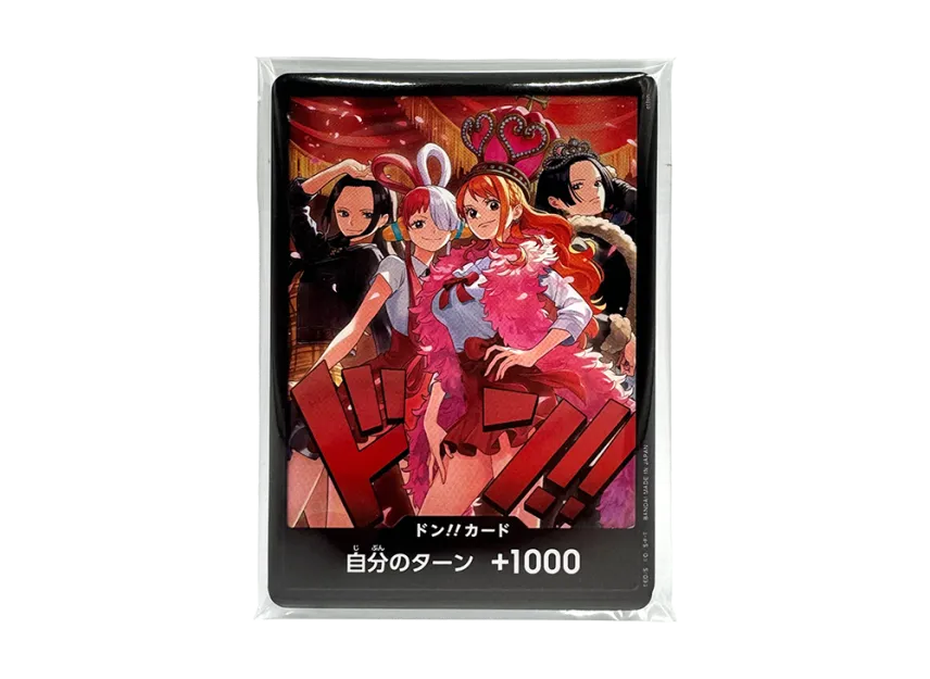 DON!! Card : Robin & Uta & Nami & Hancock [Unopened set of 10 Cards](Extra Booster "Heroines Edition Special Set") [EN]