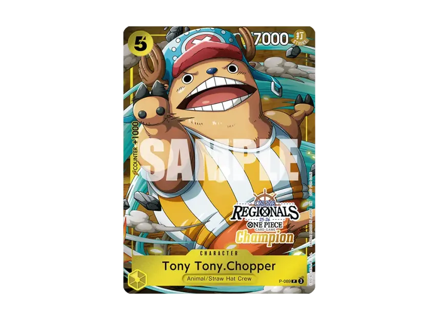 Tony Tony.Chopper P [P-089] [EN] (Promotional Card "Online Regional Participation Pack 2025 Vol.2")