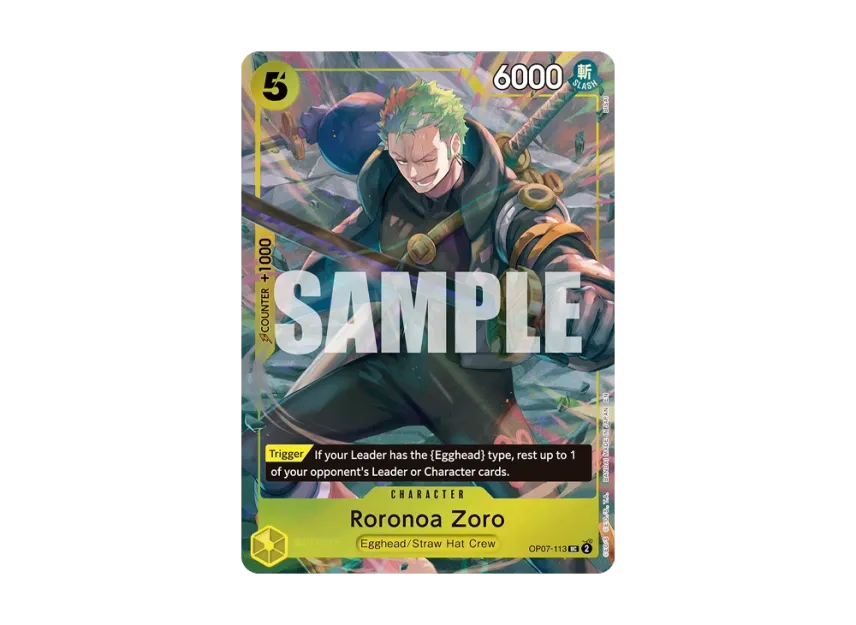 Roronoa Zoro UC [OP07-113] [EN] ("Illustration Box Vol.3")