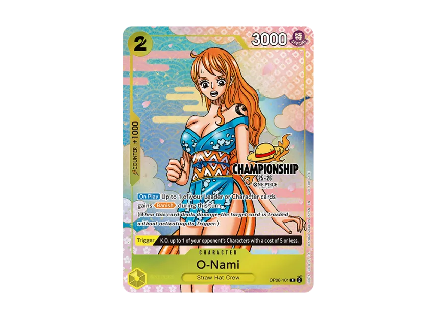 O-Nami R [OP06-101] [EN] (Promotional Card "CS 25-26 Event Pack Finalist Ver.")