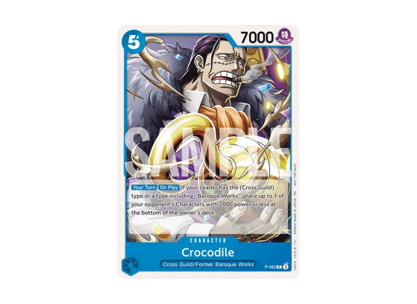 Crocodile P : Participation [P-082] [EN] (Promotional Card "Championship 25-26 Offline Regionals Season 2 Side Event 2-on-2 Battle")