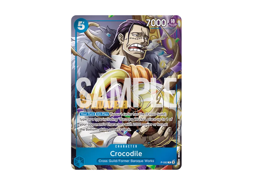 Crocodile P : Winner Prize [P-082] [EN] (Promotional Card "Championship 25-26 Offline Regionals Season 2 Side Event 2-on-2 Battle")