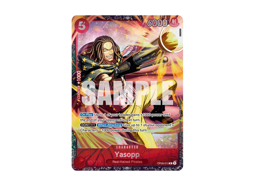 Yasopp R : TOP 64 [OP09-013] [EN] (Promotional Card "Championship 25-26 Offline Regionals Season 2")