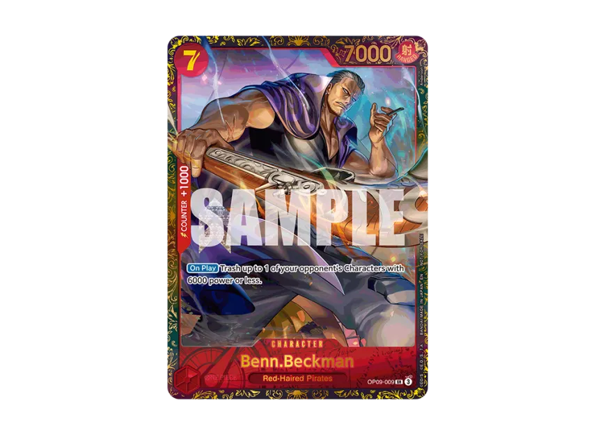 Benn.Beckman SR : Top 16 [OP09-009] [EN] (Promotional Card "Championship 25-26 Offline Regionals Season 2")