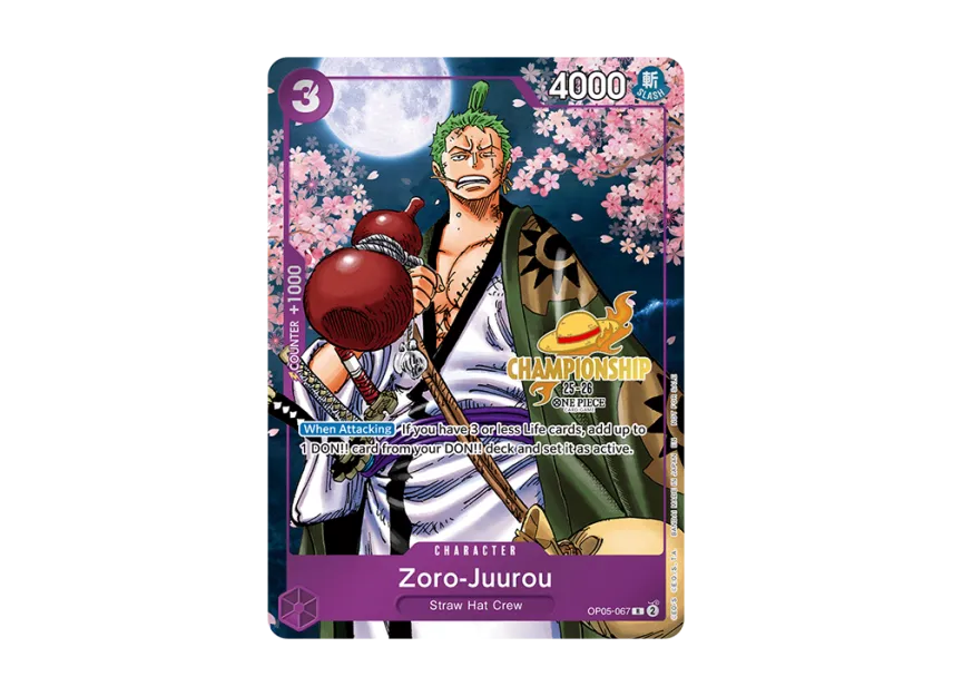 Zoro-Juurou R [OP05-067] [EN] (Promotional Card "CS 25-26 Event Pack")