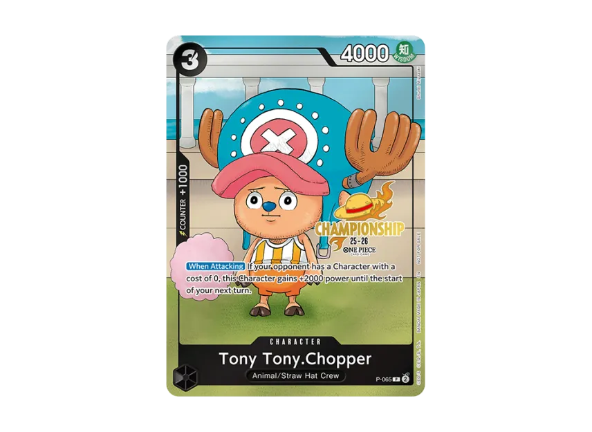 Tony Tony.Chopper P [P-065] [EN] (Promotional Card "CS 25-26 Event Pack")