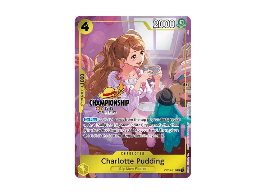 Charlotte Pudding R [OP03-112] [EN] (Promotional Card "CS 25-26 Celebration Pack")