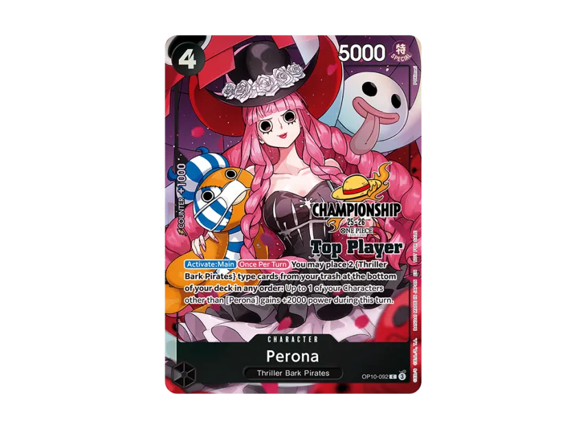 Perona C [OP10-092] [EN] (Promotional Card "CS 25-26 Top Player Pack")