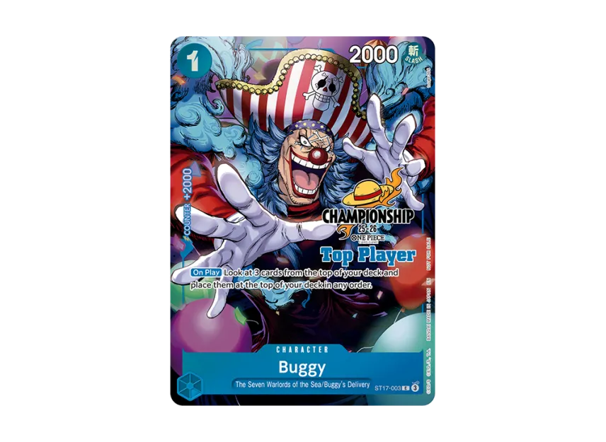 Buggy C [ST17-003] [EN] (Promotional Card "CS 25-26 Top Player Pack")