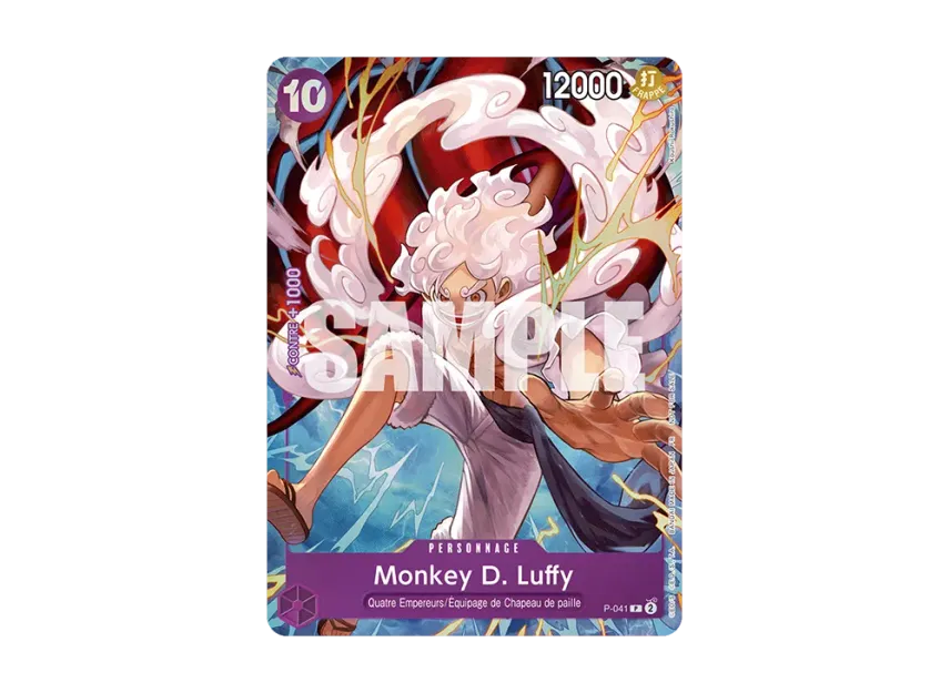 Monkey.D.Luffy P [P-041] [EN] (Promotional Card "Japan Expo Exclusive")