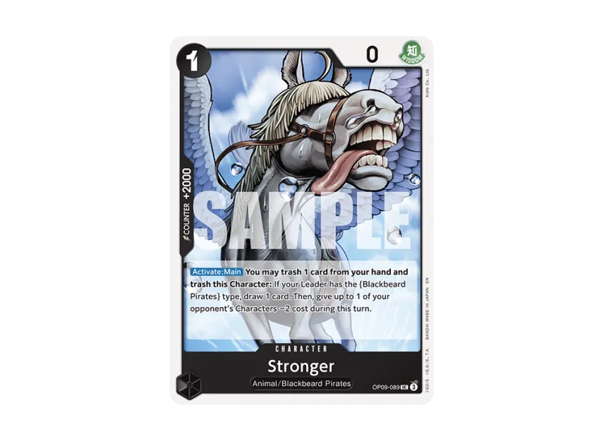 Stronger UC [OP09-089] (Start Deck "Black Marshall.D.Teach")