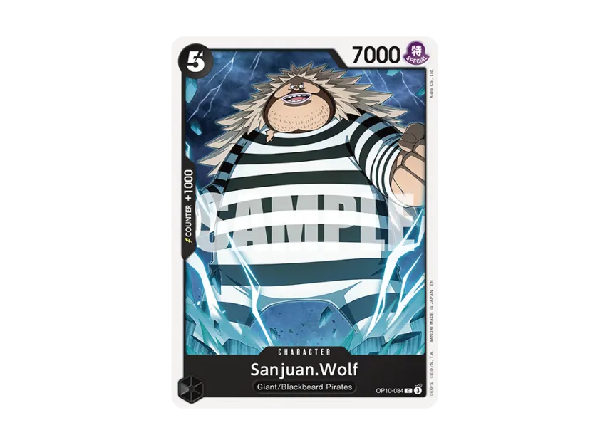 Sanjuan Wolf C [OP10-084] (Start Deck "Black Marshall.D.Teach")