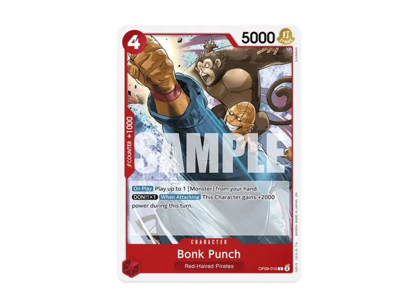 Bonk Punch C [OP09-010] (Start Deck "Red Shanks")