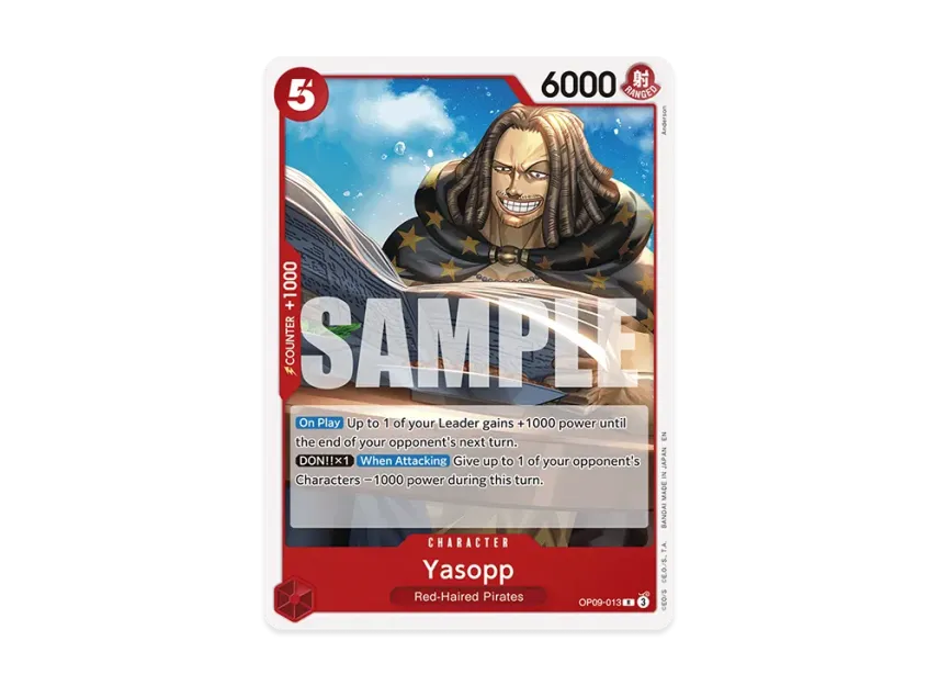 Yasopp R [OP09-013] (Start Deck "Red Shanks")