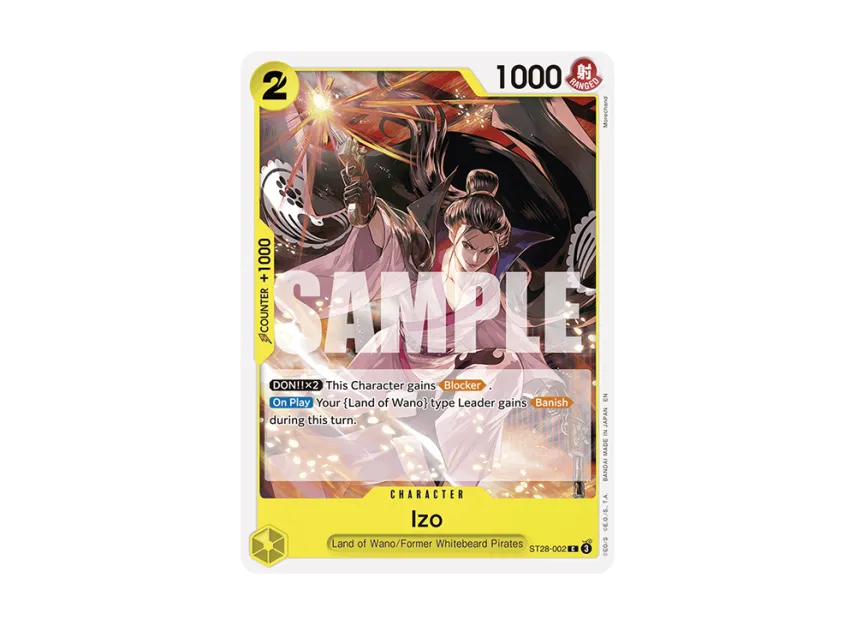 Izo C [ST28-002] (Start Deck "Green Yellow Yamato")