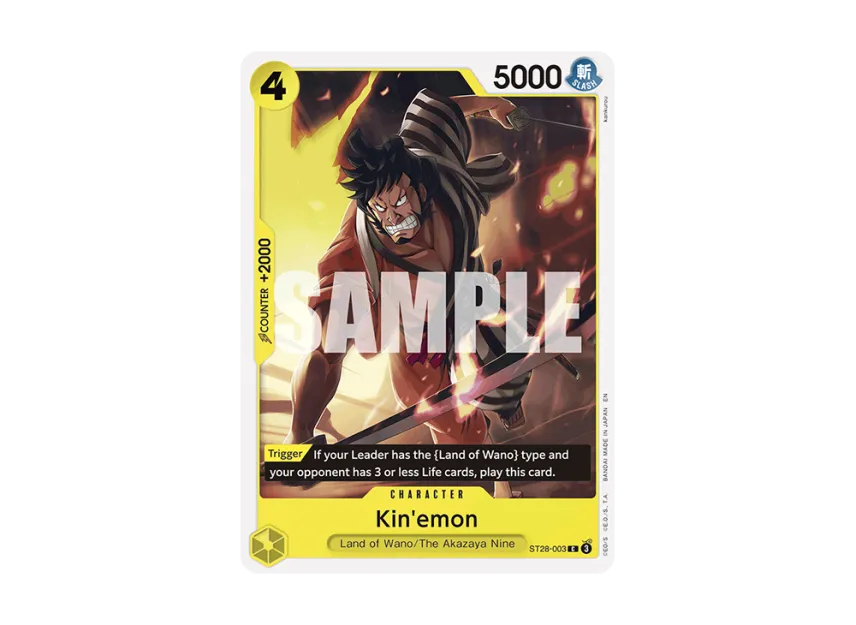 Kin'emon C [ST28-003] (Start Deck "Green Yellow Yamato")
