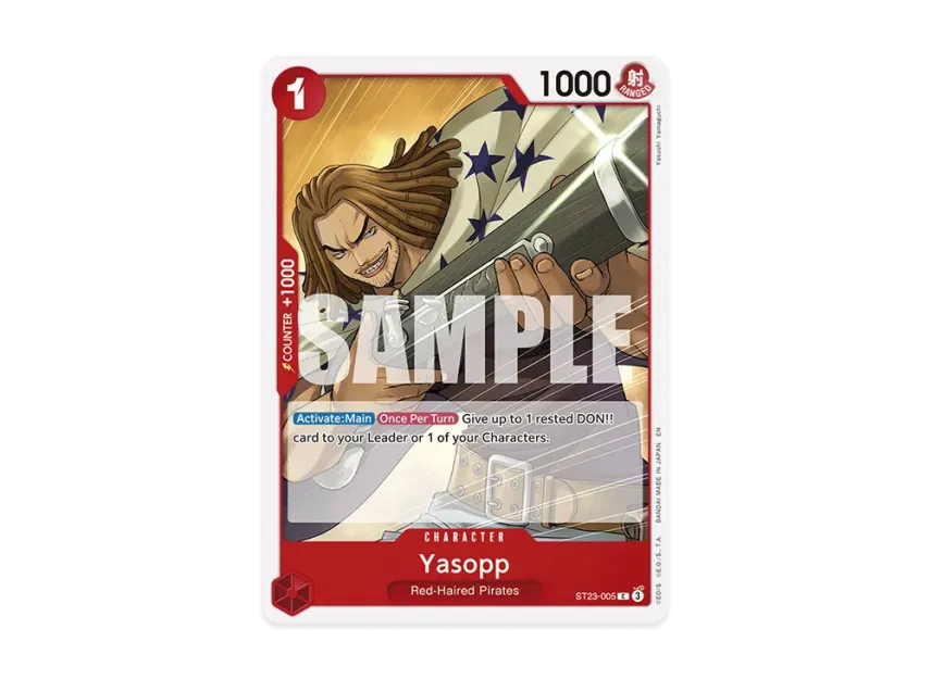 Yasopp C [ST23-005] [EN] (Start Deck "RED Shanks")