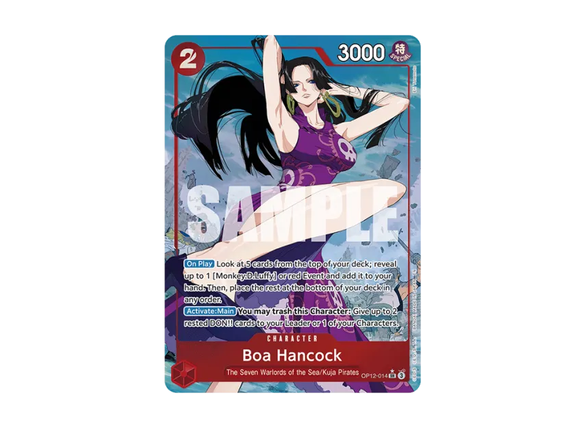 Boa Hancock SR [OP12-014] (Booster Pack "LEGACY OF THE MASTER")