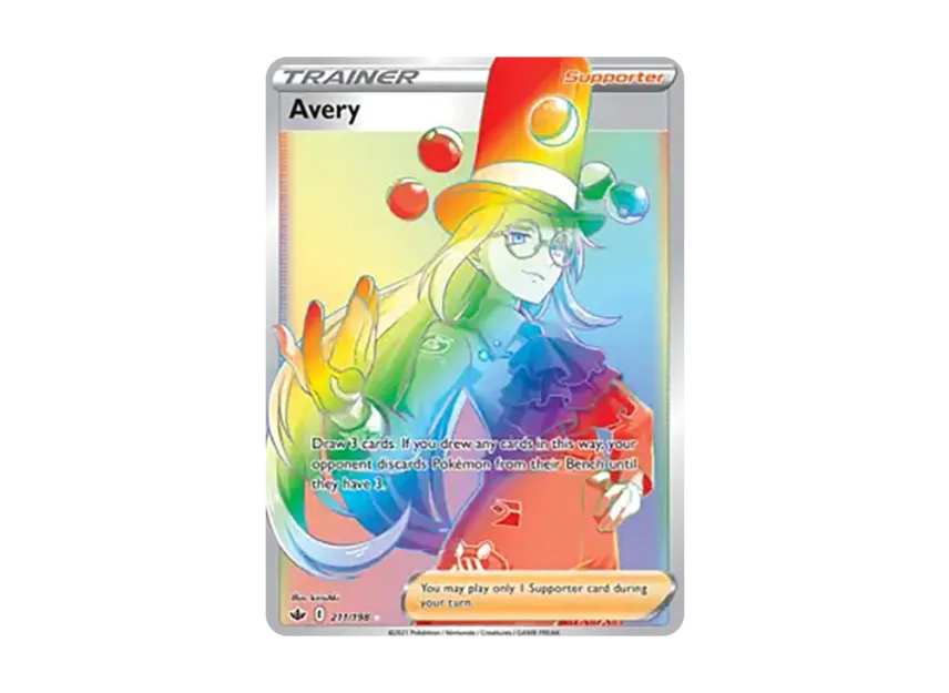 Avery RR [198-CHILLING-REIGN 211/198] (Sword & Shield "Chilling Reign")