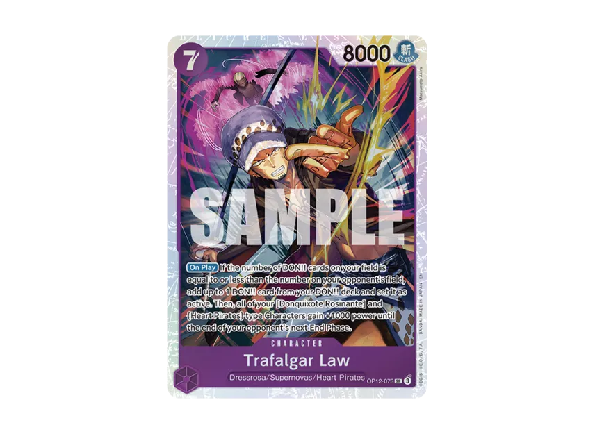 Trafalgar Law SR [OP12-073] (Booster Pack "LEGACY OF THE MASTER")