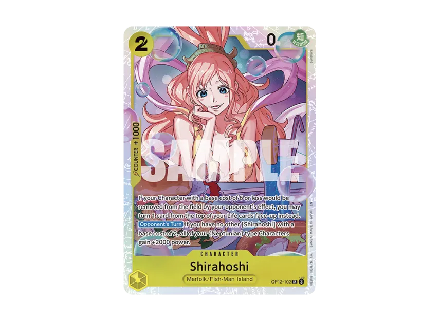 Shirahoshi SR [OP12-102] (Booster Pack "LEGACY OF THE MASTER")