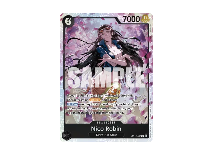 Nico Robin SR-P [OP12-087] (Booster Pack "LEGACY OF THE MASTER")