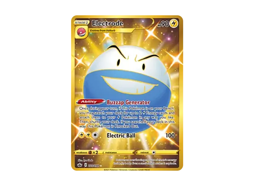 Electrode HR [198-CHILLING-REIGN 222/198] (Sword & Shield "Chilling Reign")