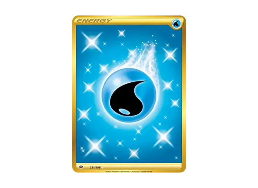 Water Energy HR [198-CHILLING-REIGN 231/198] (Sword & Shield "Chilling Reign")