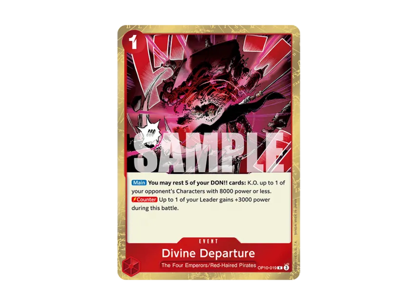 Divine Departure R [OP10-019] [EN] (Booster Pack "Royal Blood")