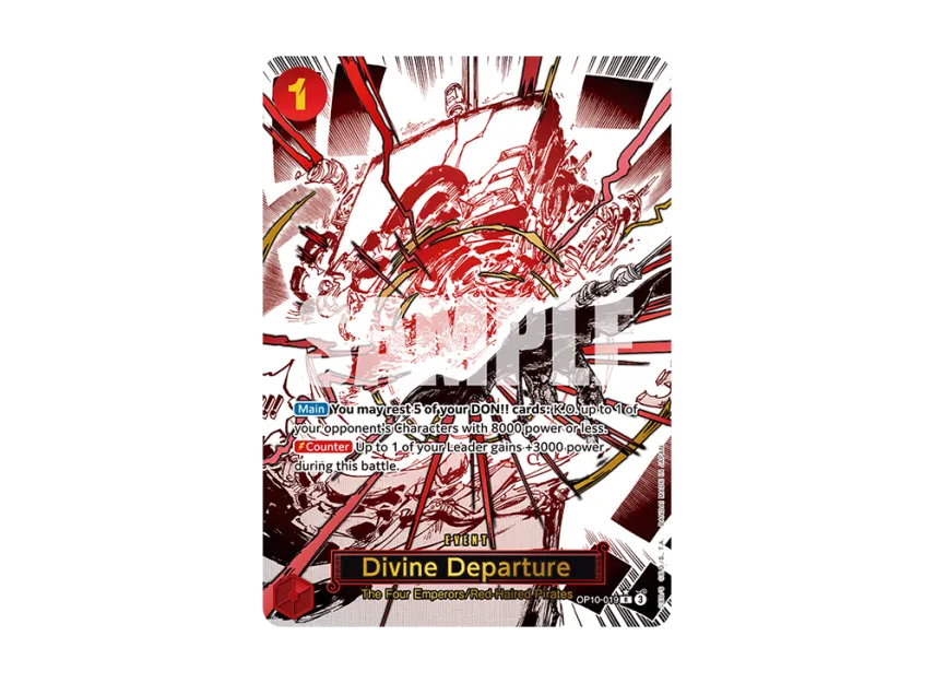 Divine Departure R-P [OP10-019] [EN] (Booster Pack "Royal Blood")
