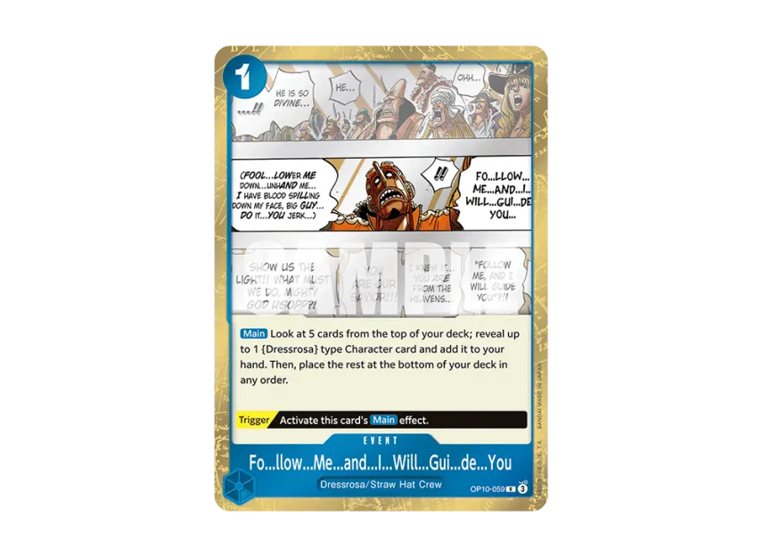 Fo...llow...Me...and...I...Will...Gui...de...You R [OP10-059] [EN] (Booster Pack "Royal Blood")