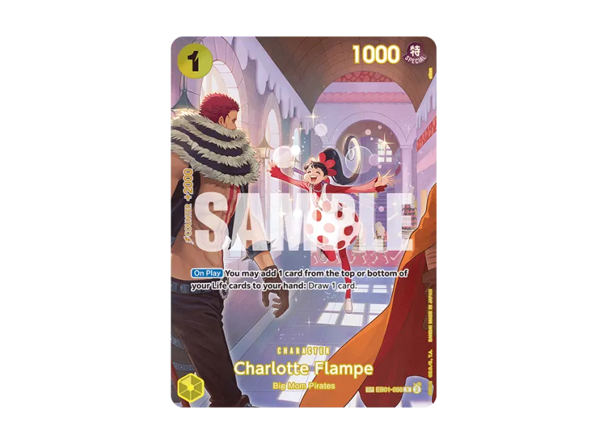 Charlotte Flampe R-SPC [EB01-056] [EN] (Booster Pack "Royal Blood")
